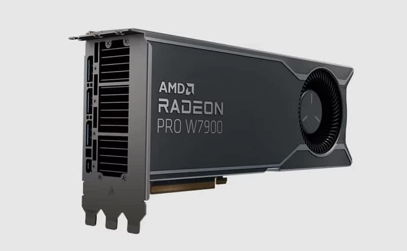 AMD Radeon RPO W7900/W7800专业显卡上市：三槽厚度，最高48GB显存